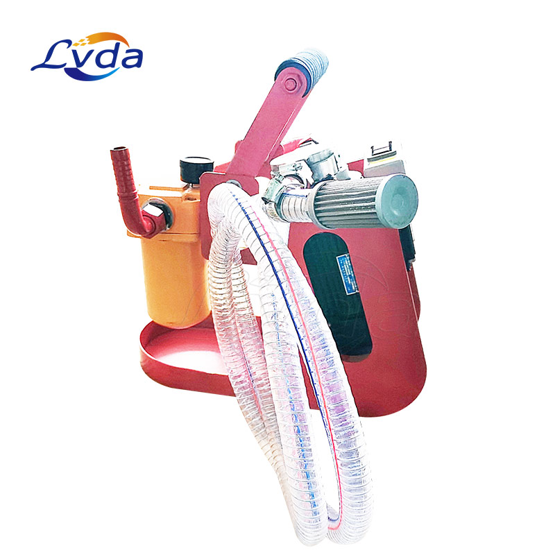 Hand held industrial oil filtration system unit