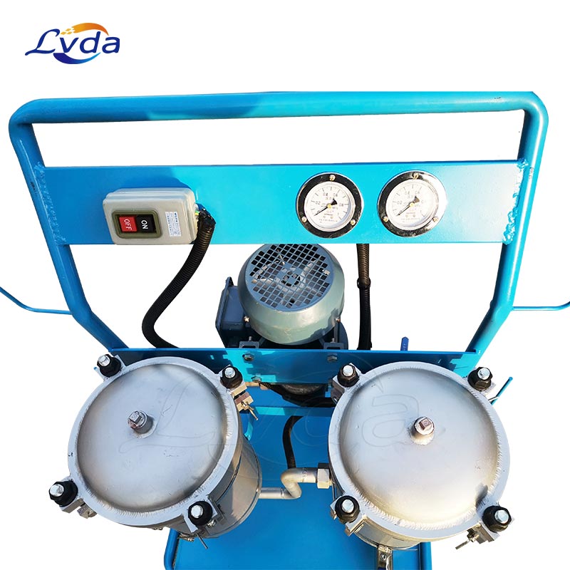 Mobile insalating oil filtration and purification life-extender system skid