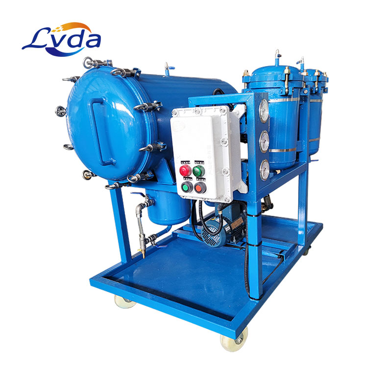 Coalescence separation oil purification machine