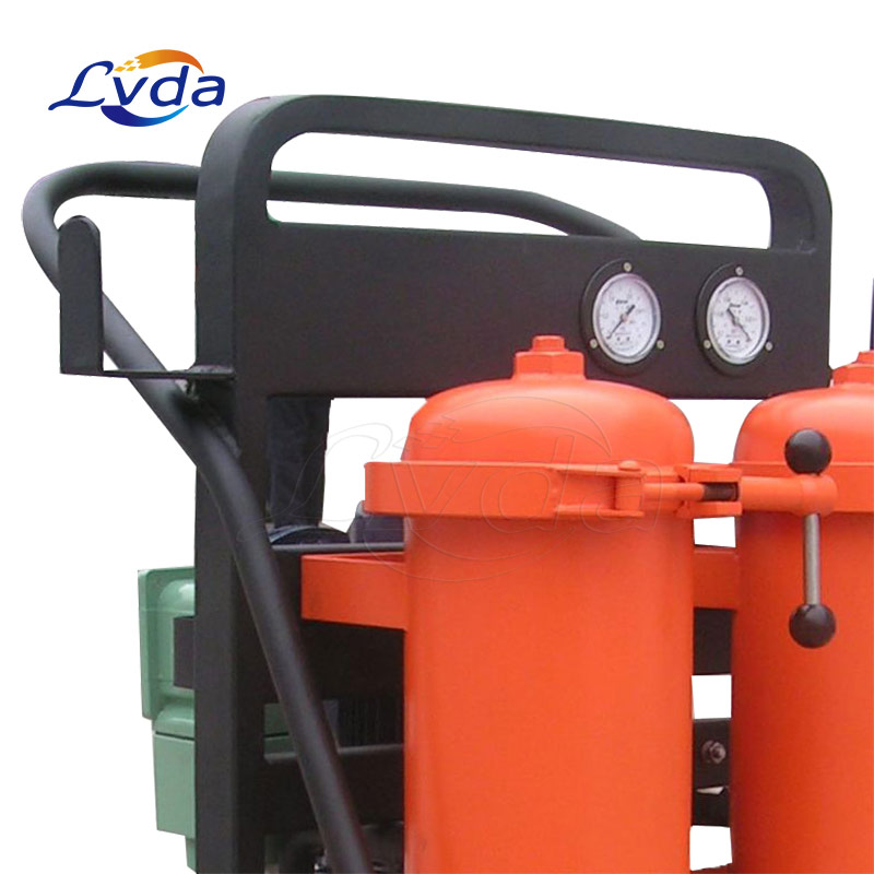​Moveable membrane oil purifier - “an oil dehydrator and filter cart”