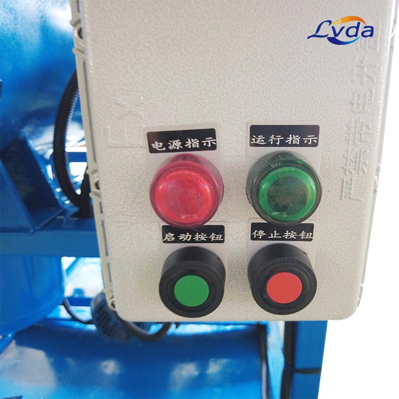 Mineral oil series coalescing and separating purifier