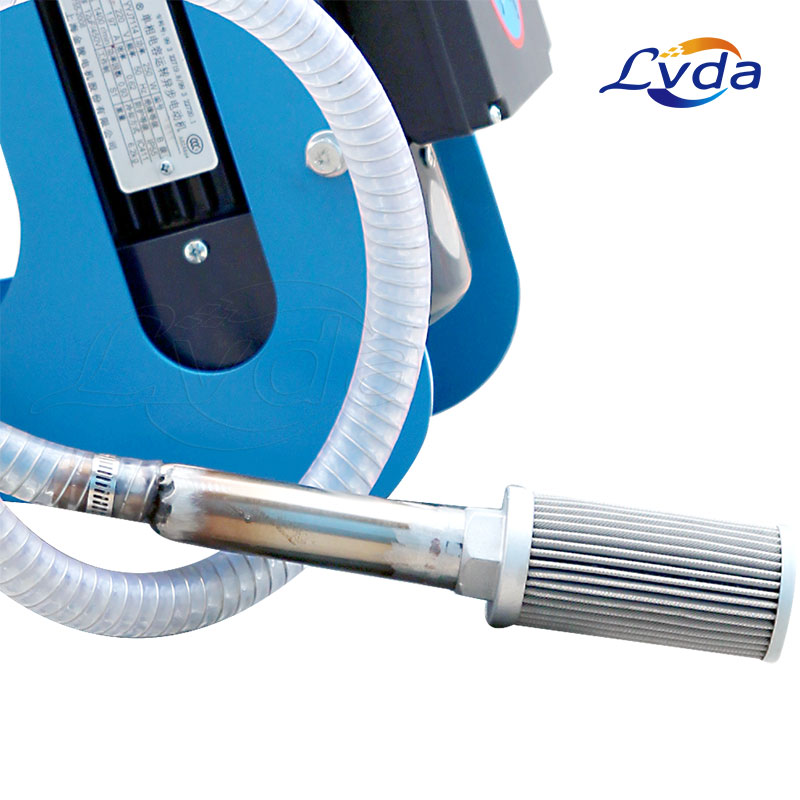 Handheld transformer oil process machine