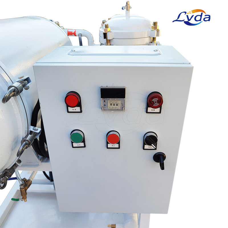 Diesel oil filtration coalescing separating oil purifier