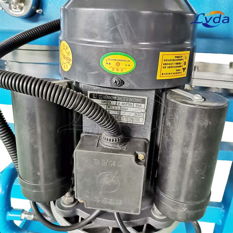 Gear lube oil filter trolley purifier