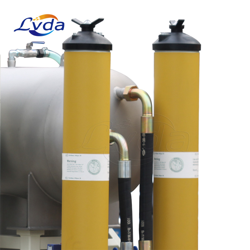 Cooking oil coalescing dewatering purifier