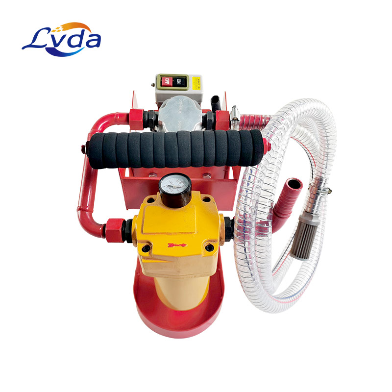 Portable mobile oil refinery filtration machine