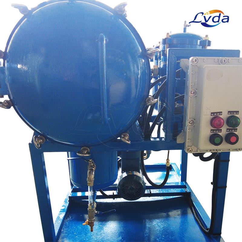 Gear oil coalescing separation purifier unit for industry