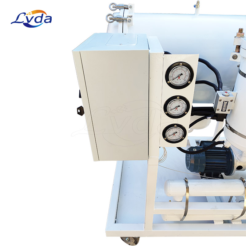 Coalescence&separation oil purifier for light fuel