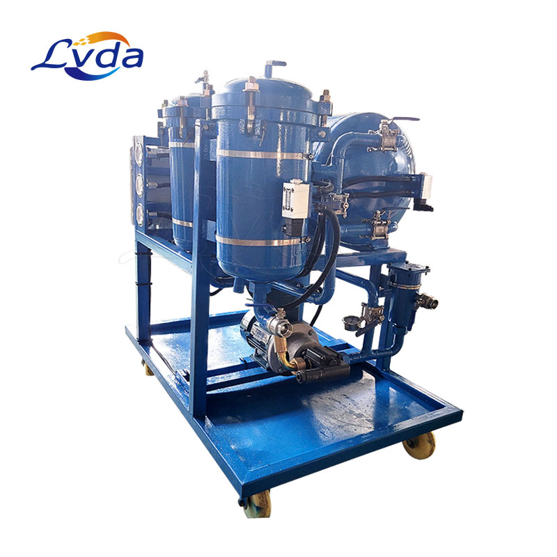 Coalescence separation oil purification machine