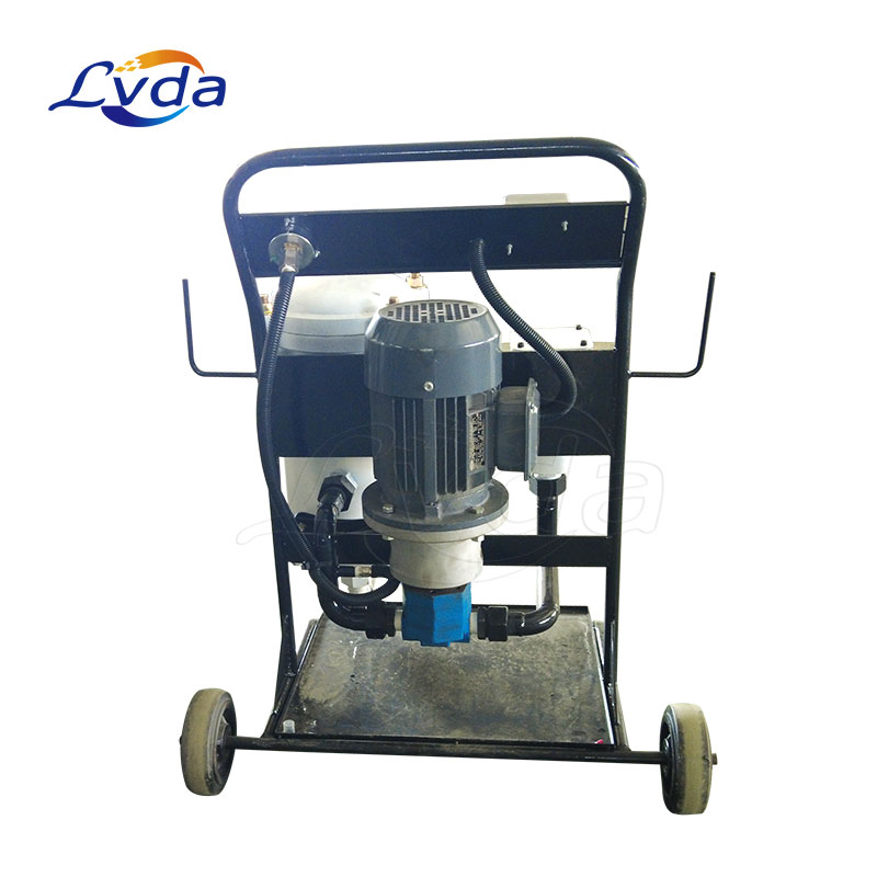 Mobile filter cart skid