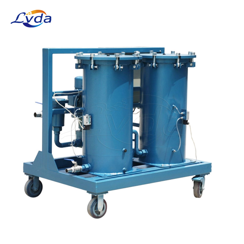 High-solids percent oil purifier 