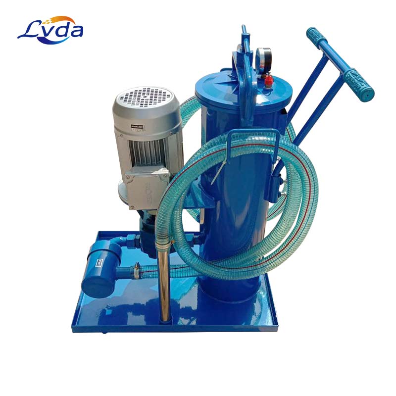 Mobile by-pass filtration unit for lubrication maintenance