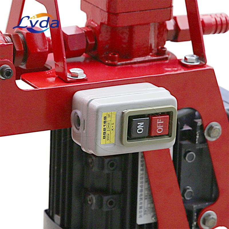 Lubricating oil hand held filter cart