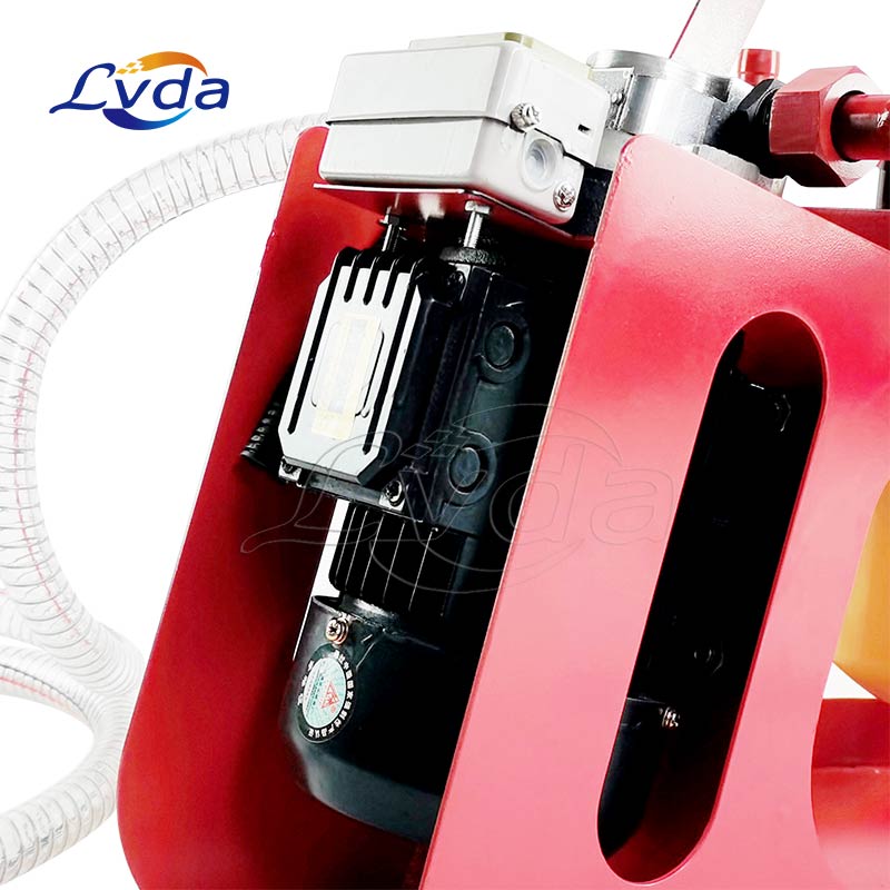 Lube oil filtration portable motor