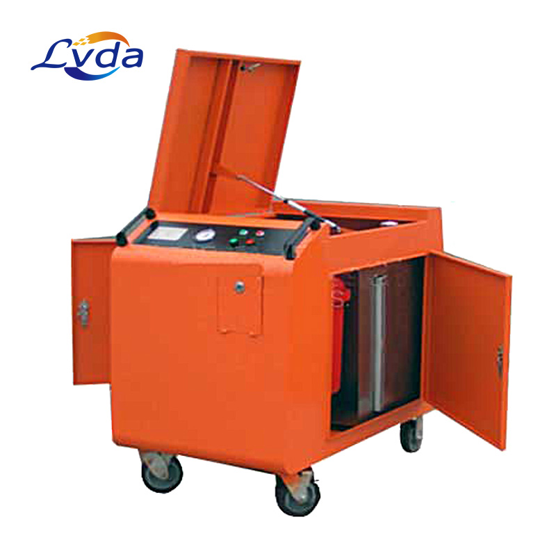 Mobile box type oil purifier