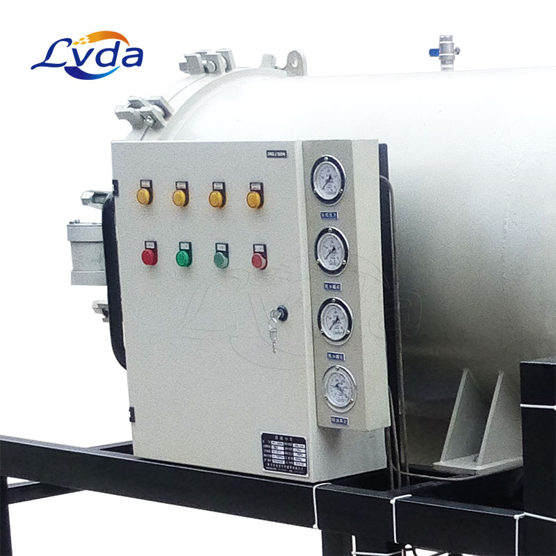 Quick dewatering unit for virgin coconut(vco) oil filtering machine
