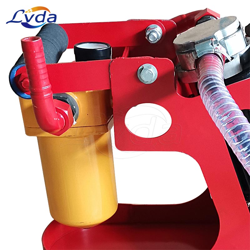 Hydraulic/lube portable oil filter unit