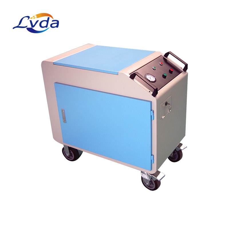 Box type oil purifier filtrator trolley unit for engine oils