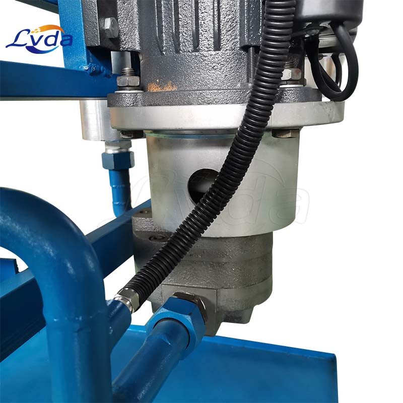Gear lube oil filter trolley purifier