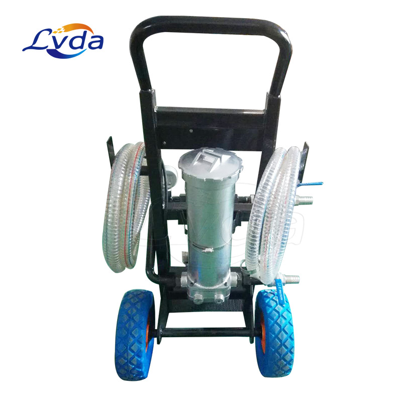 Moveable pressure oil purifier