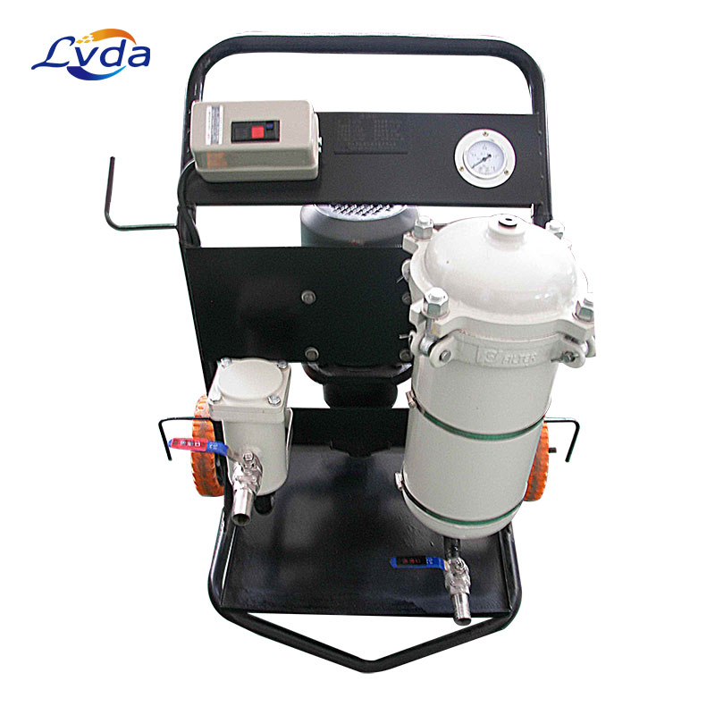 Transformer oil filter mobile portable system equipment trolley