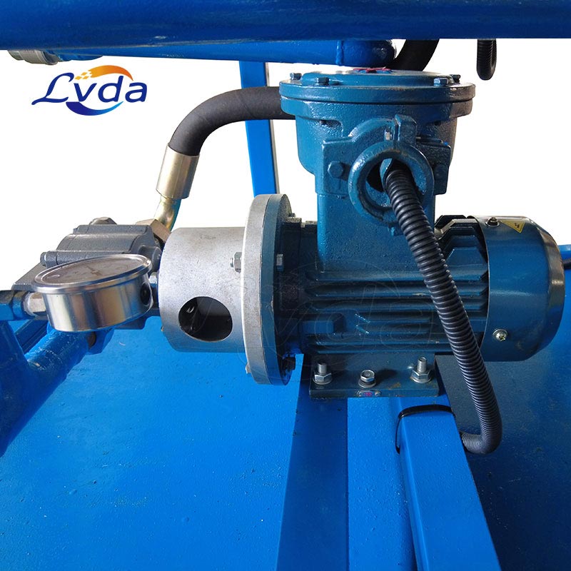 Turbine oil coalescence separation purification filtration unit
