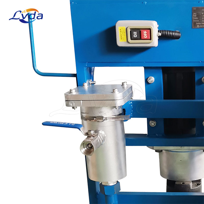 Oil filter trolley