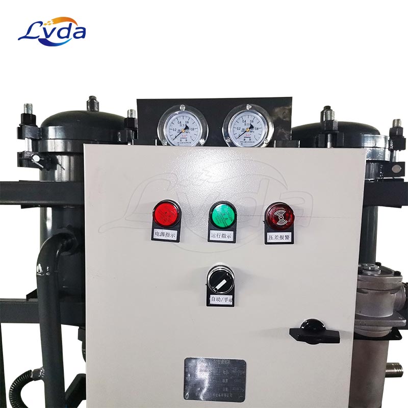 Mobile pneumatic cartridge filtration and purification skid