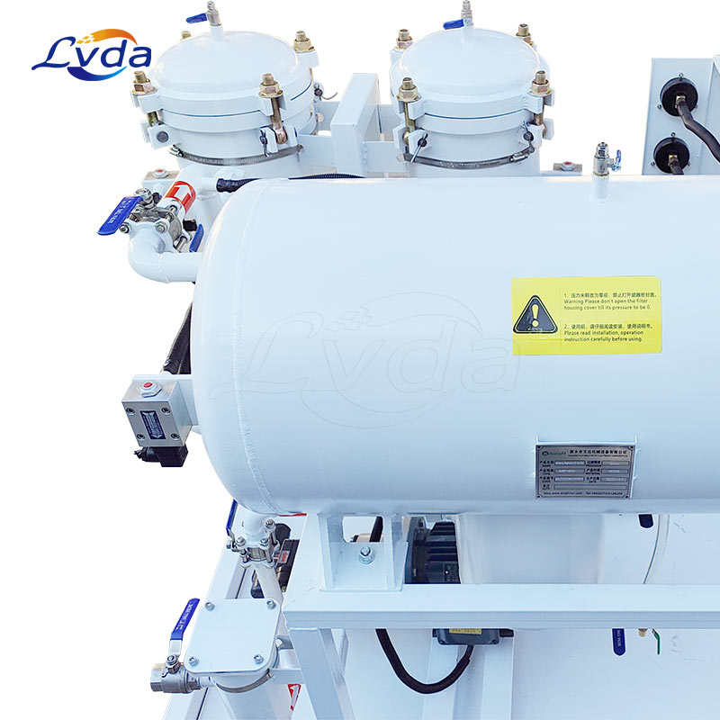 Fuel filtration & coalescer skids