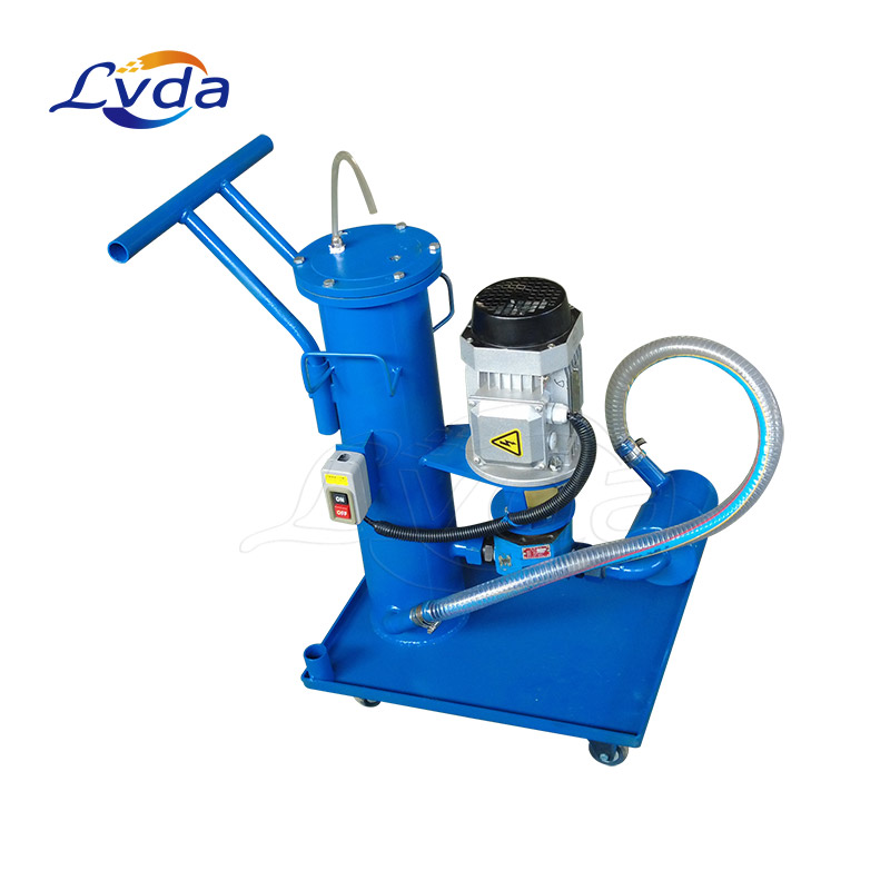 Mobile off-line purifier for hydraulic and lubrication systems