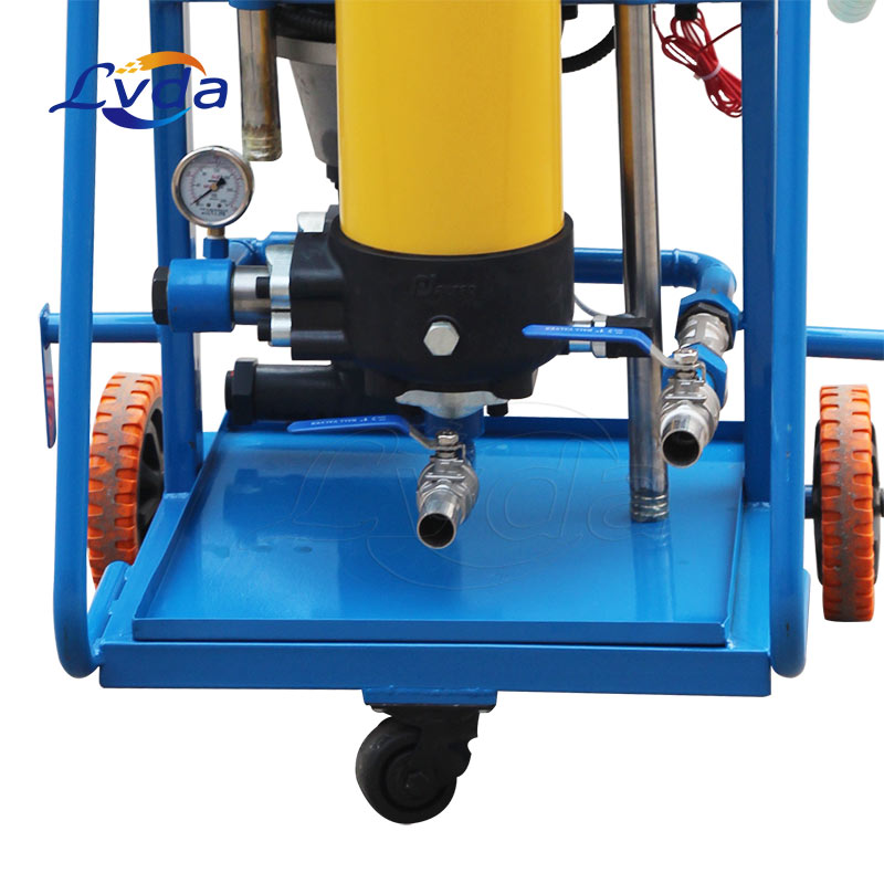 Mobile transformer oil purification system
