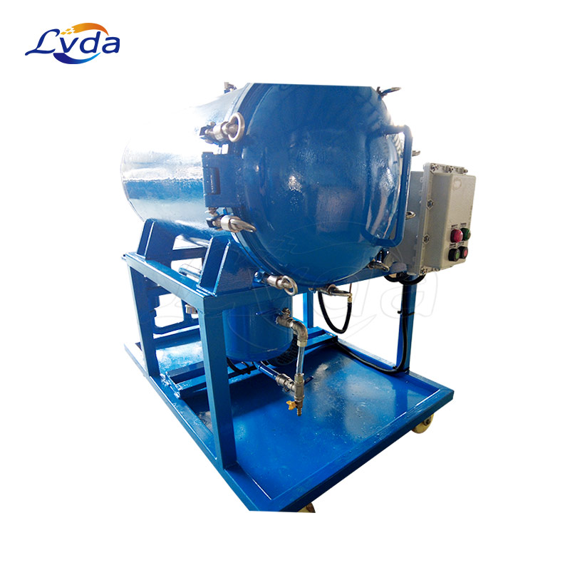 Lube oil coalescer seperation system