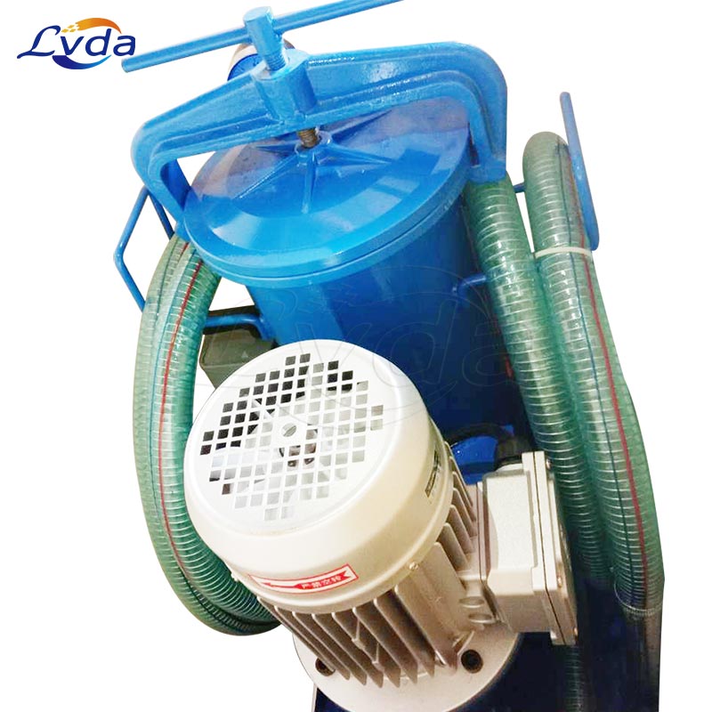 High solid ratio oil filter unit 