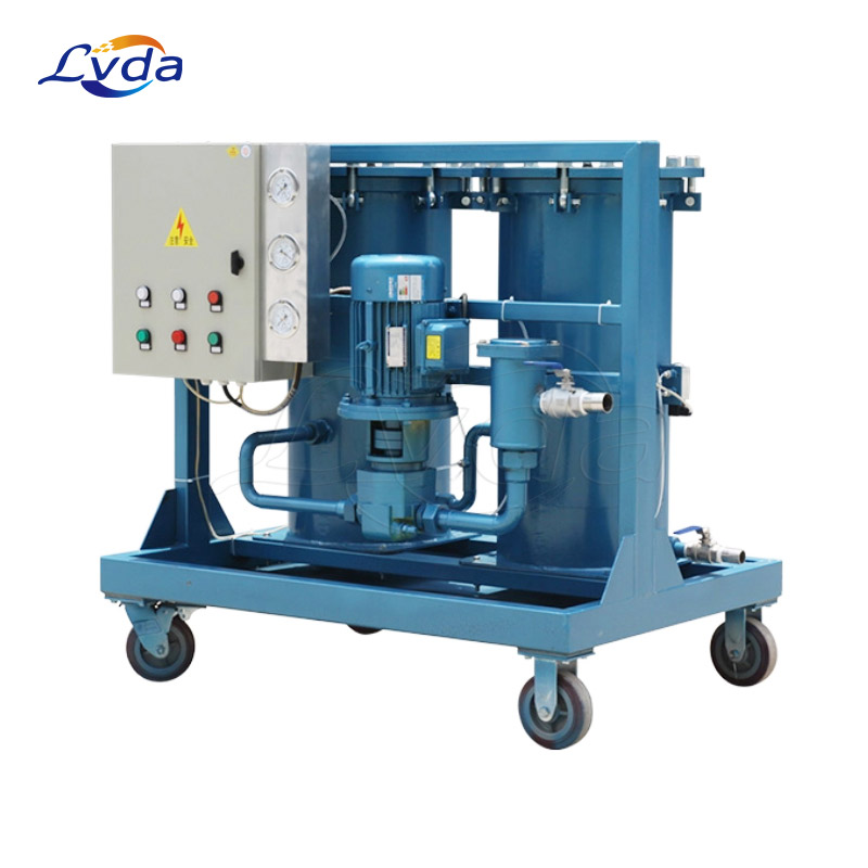 High solids oil filter purifier unit