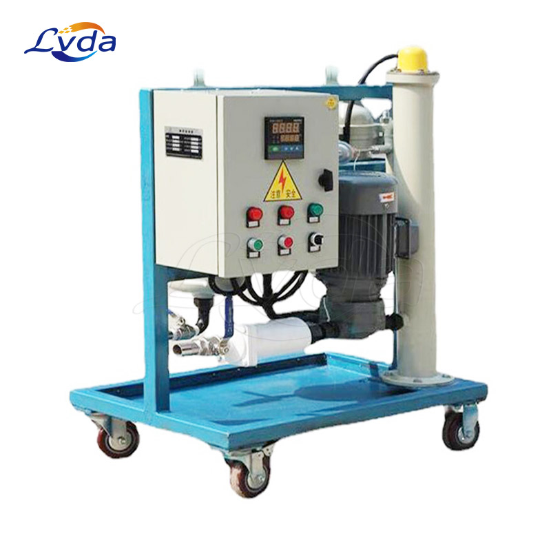 High solid content oil regeneration system 
