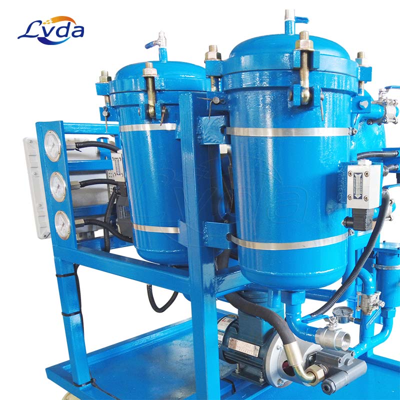 Gear oil coalescing separation purifier unit for industry