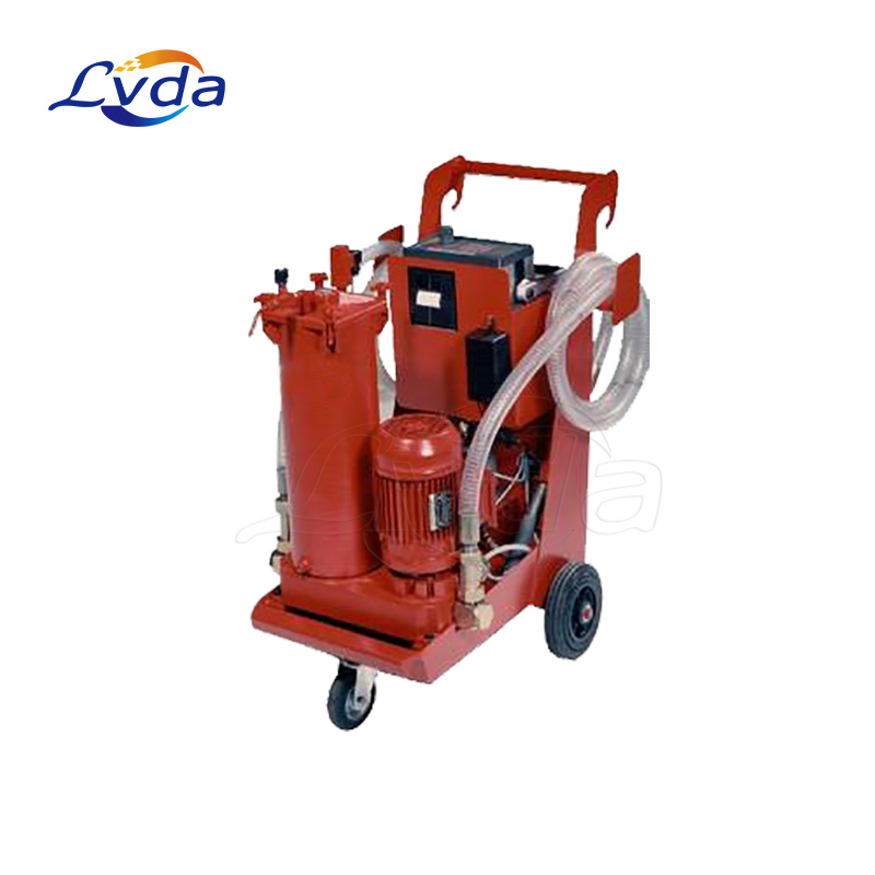 Mobile hydraulic & lubrication filter trolley