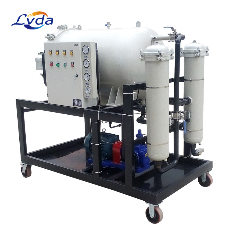 Virgin coconut(vco) oil coalescing filtering unit