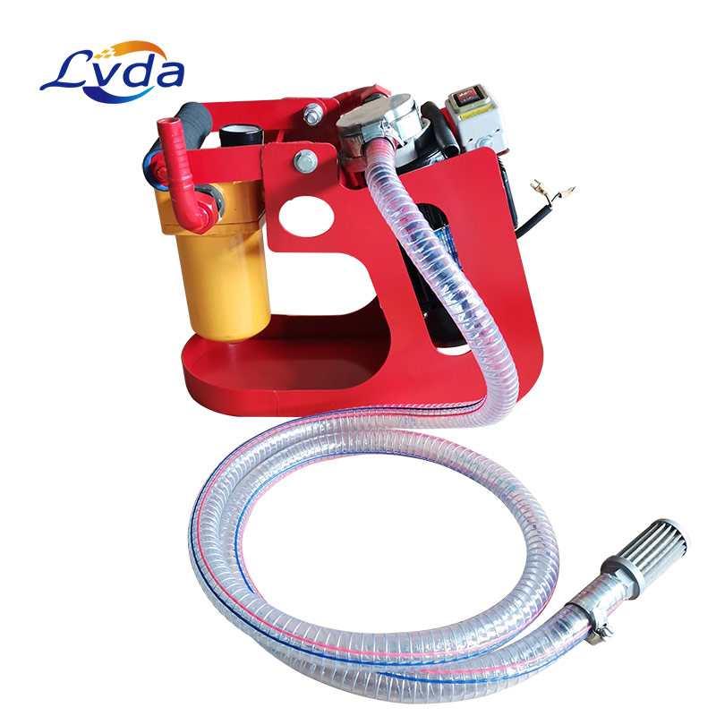 Hand held filter cart