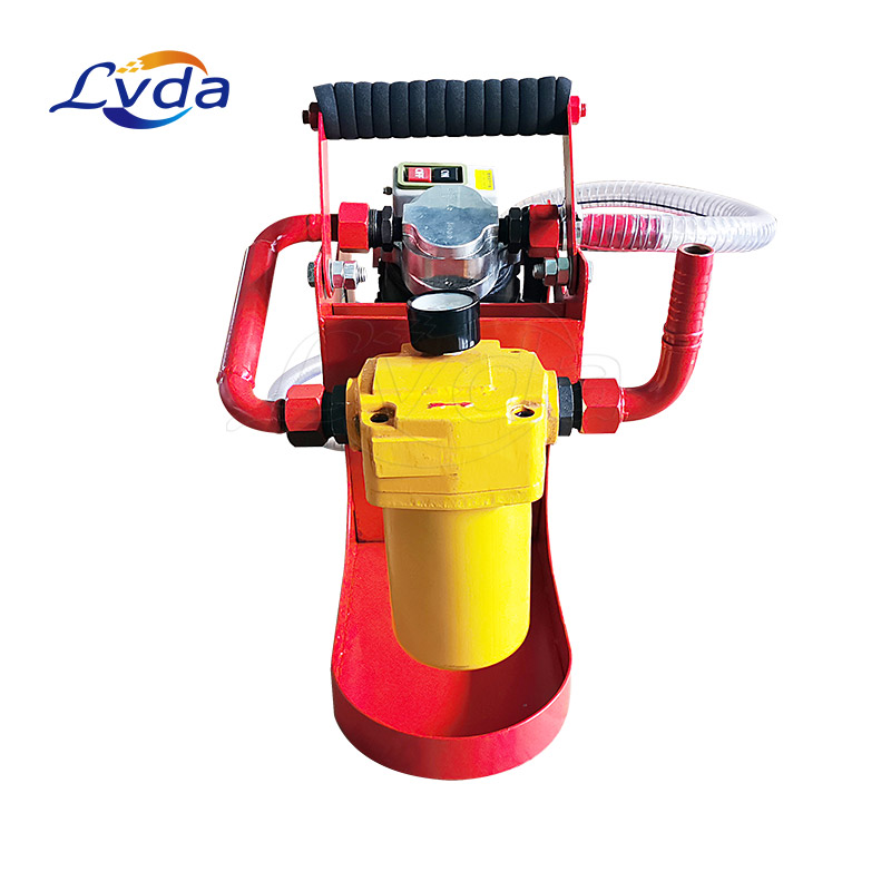 Compact vacuum oil purifier