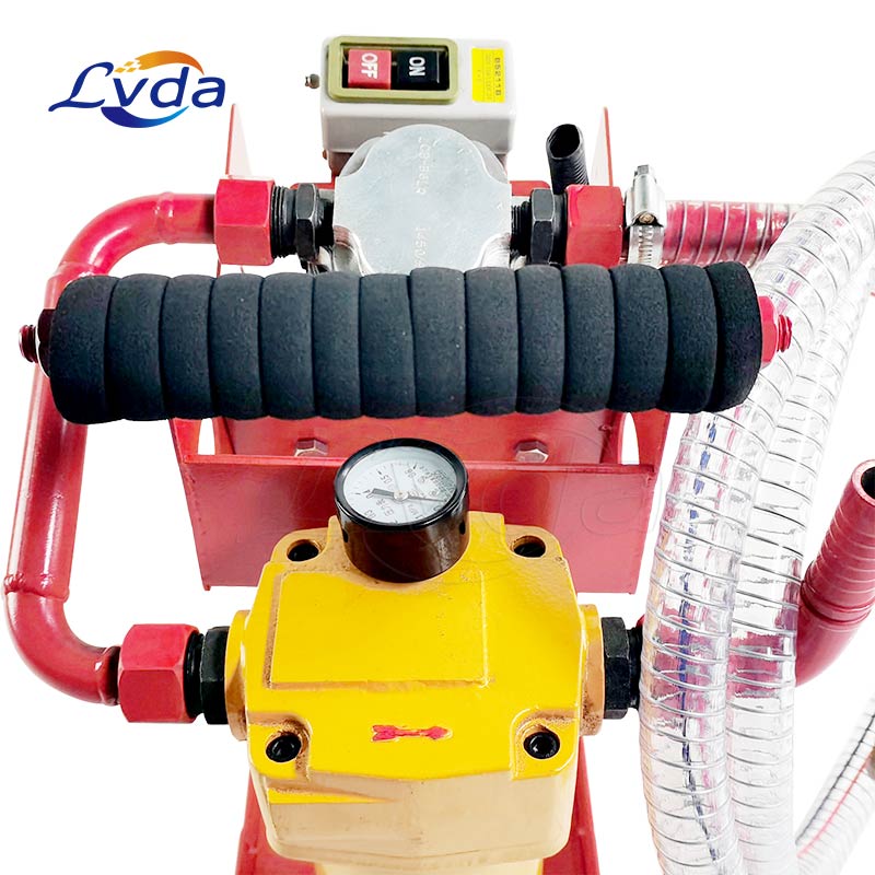 Lube oil filtration portable motor