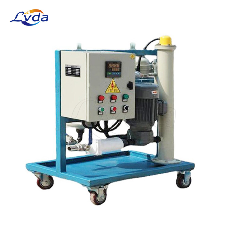 High solid ratio oil purifier