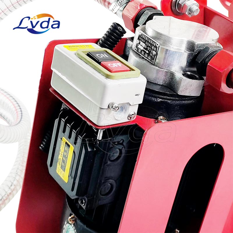 Hand-held transformer oil regeneration machine system