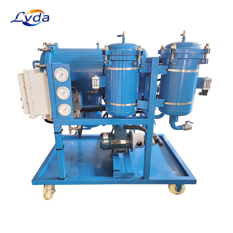 Turbine oil vacuum coalescence separation oil purifier