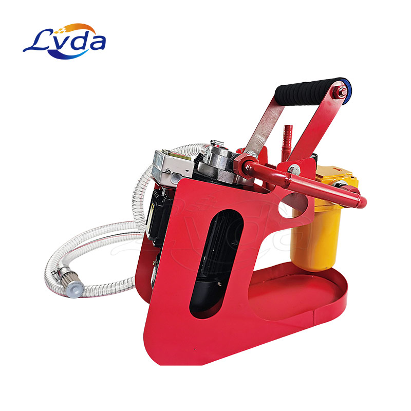 Portable hydraulic oil purifier machine