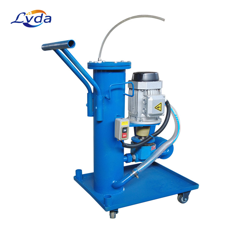 Mobile/portable hydraulic/lubrication high-velocity flushing skids