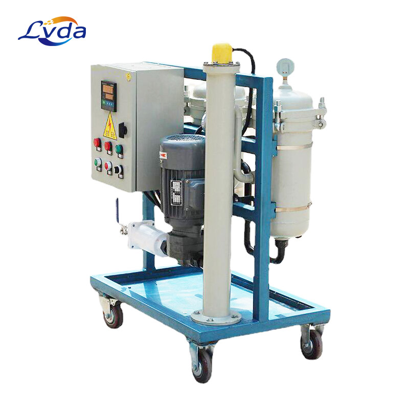 High solid ratio oil purifier