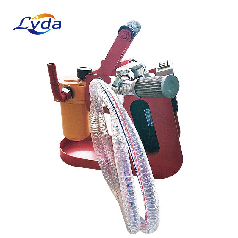 Portable filtration oil dispenser