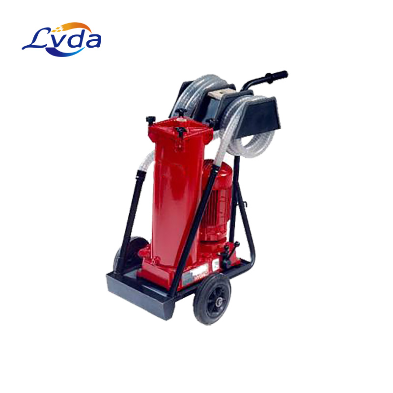 Mobile hydraulic & lubrication filter trolley