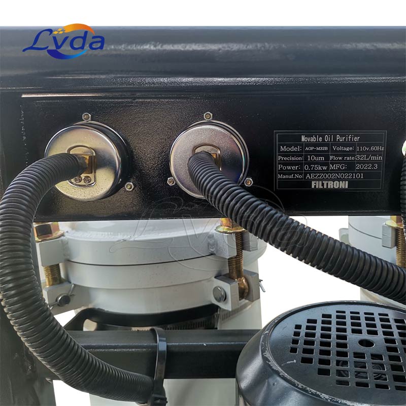 Mobile flushing unit - oil filtration & gear flushing for mining uses